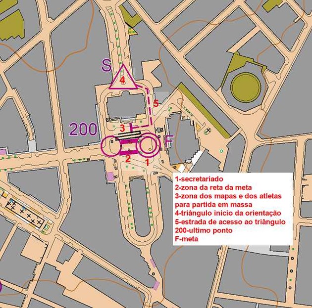 Arena City Race Mapa