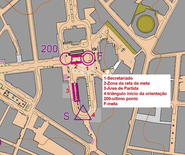 Arena Sprint Mapa